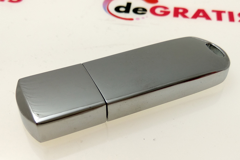 La memoria pendrive personalizado de metal elegante