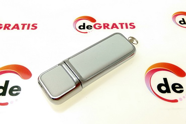 USB con cuero ecológico personalizable