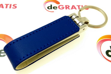Pendrive personalizable con cuero ecológico y cierre magnético 