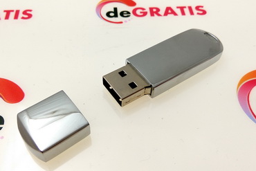 La memoria pendrive personalizado de metal elegante