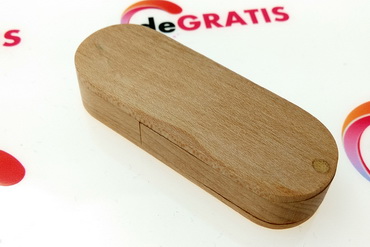 Memoria flash USB drive tipo navaja de madera
