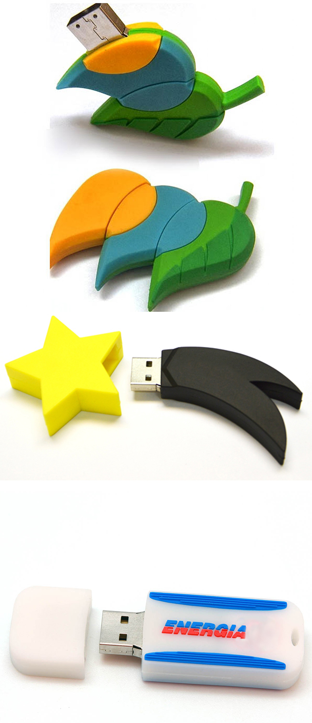 Pendrive con formas